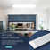 4FT LED Wraparound Puff Lights, 50W 5500LM, Dimmable With 3 Colour Temperatures, Flush Mount Ceiling Lights For Kitchen, Laundry, Office, White