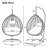 Indoor Outdoor Hanging Hammock Chair With Stand, Foldable Rattan Egg Swing Chair With Iron Frame And Plush Cushion, Perfect For Porch, Garden, Balcony, And Indoor Use-263391775-263391772