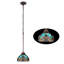 1 - Light Antique Dark Bronze Single Pendant