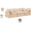 Canapé rembourré 105 po Itala-94482274