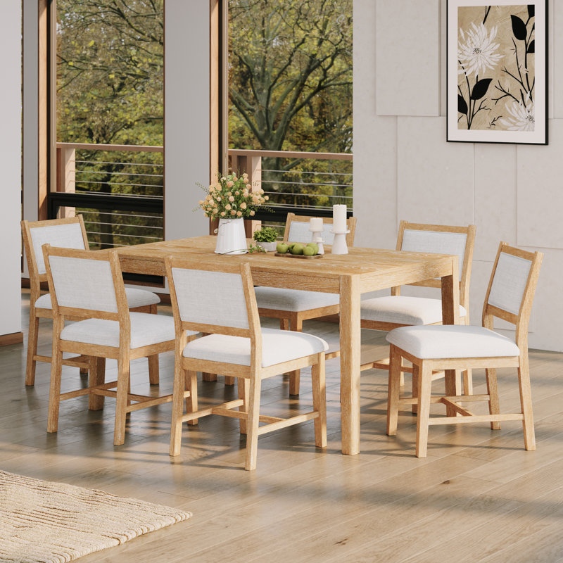 Ensemble repas pour 6 personnes, Naturel