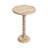 Willoughby Spiraled Mango Wood Round Side Table-1897090055