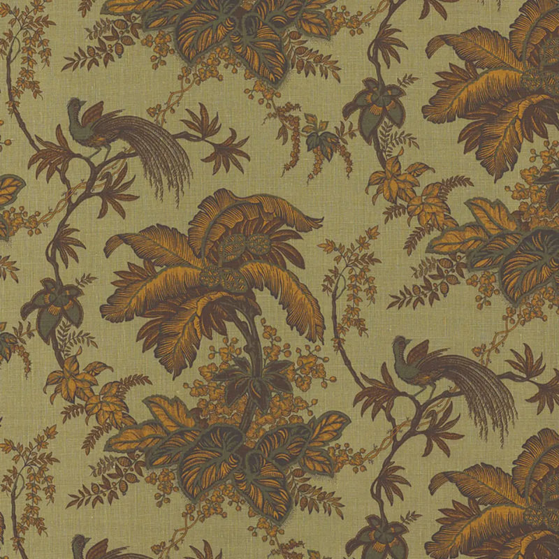 Coconut Grove Fabric, Spruce