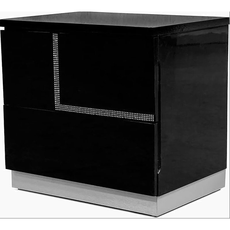 Table de chevet 2 tiroirs Modern