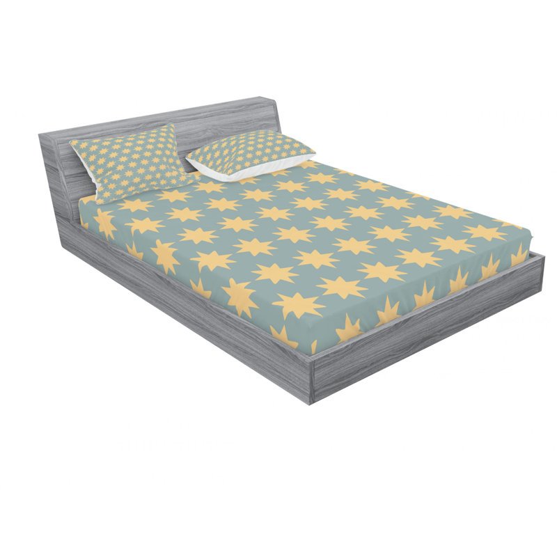 Microfiber Sheet Set, Full/Double Sheet Set with Fitted Sheet