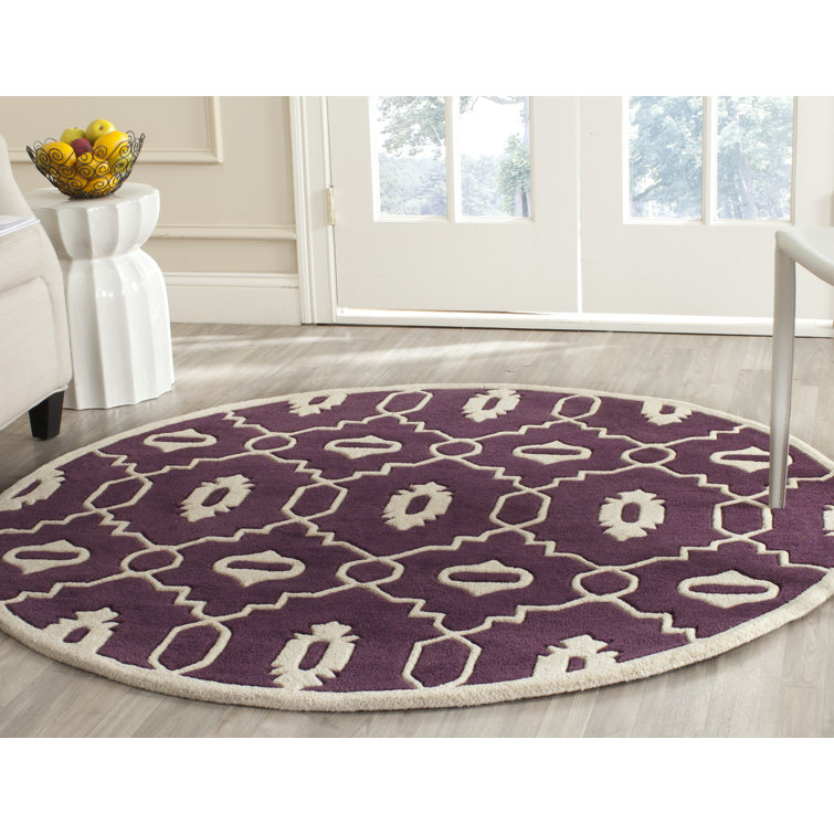 Carolene Hand Tufted Wool Geometric Rug