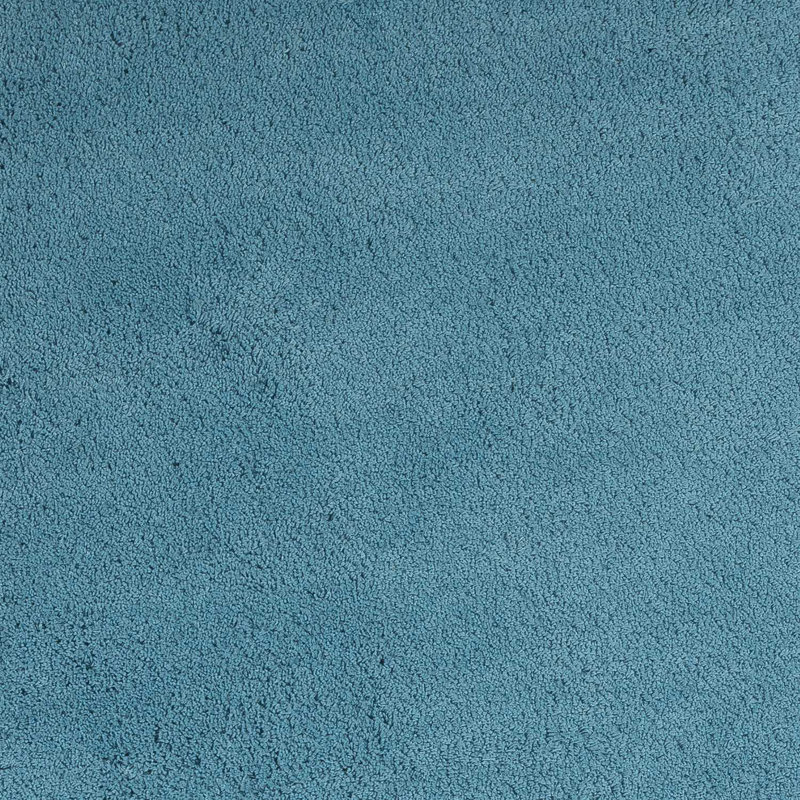 Tapis bleu en polyester 7 pi x 9 pi, Rectangle de 7 pi x 9 pi