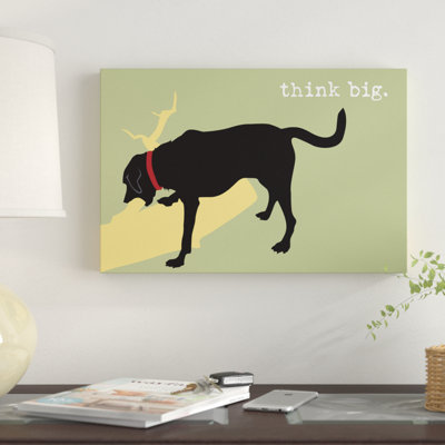 «Think Big», impression sur toile