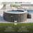 Intex 120 Volt 6 Person 140 - Jet Plastic Round Inflatable Hot Tub