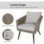 2- Person Seating Group with Cushions
