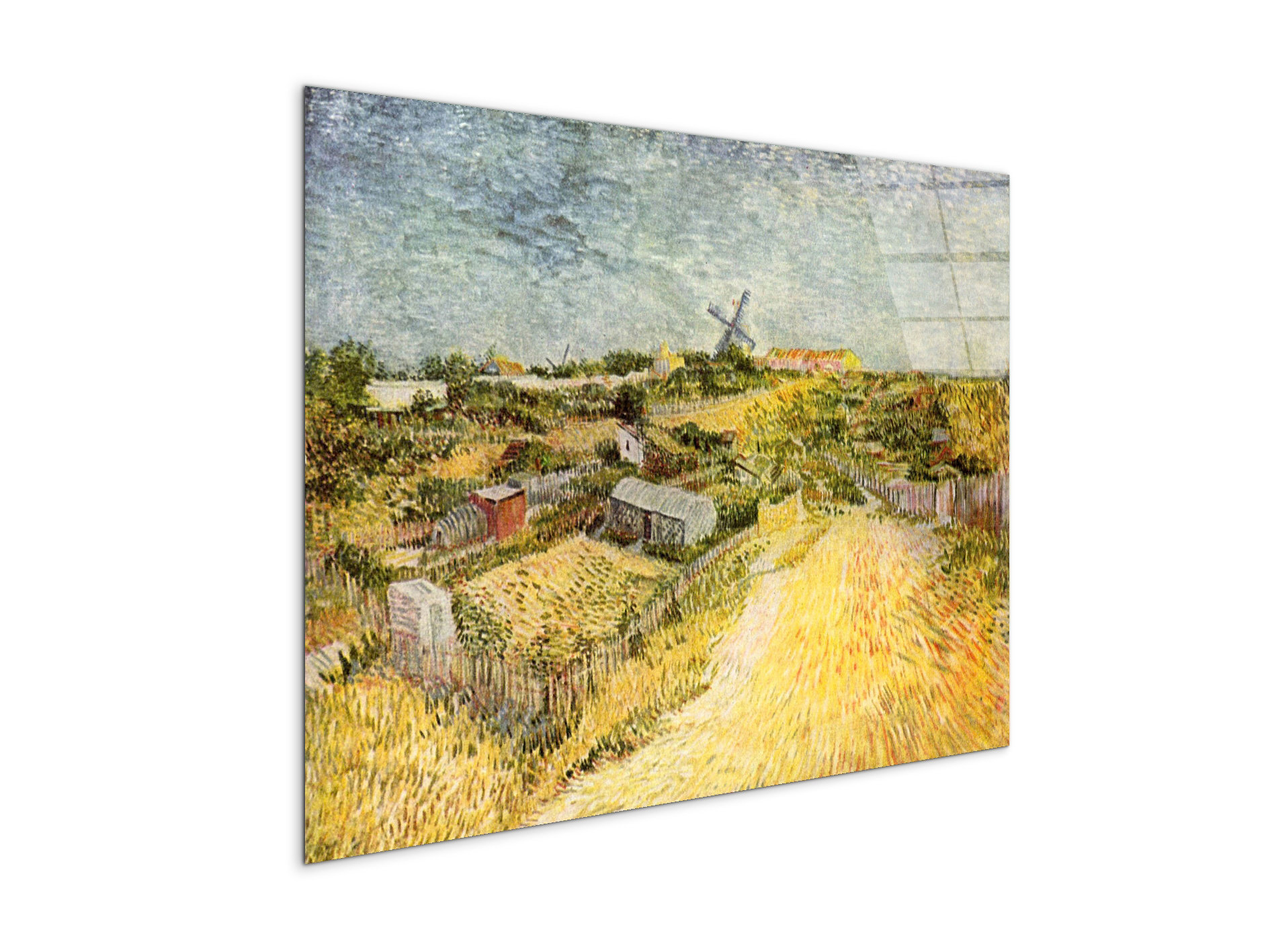 Lark Manor Vegetable Gardens in Montmartre by Van Gogh Vincent 57cm H X ...