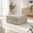 Kenda 40.15" Upholstered Slipcovered Ottoman-129218772