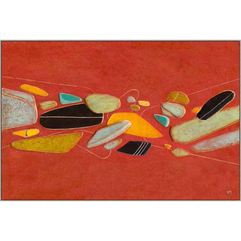 «Space Candy 2» par Christopher Kennedy - peinture sur toile, H 41 po x l 61 po x P 2,25 po