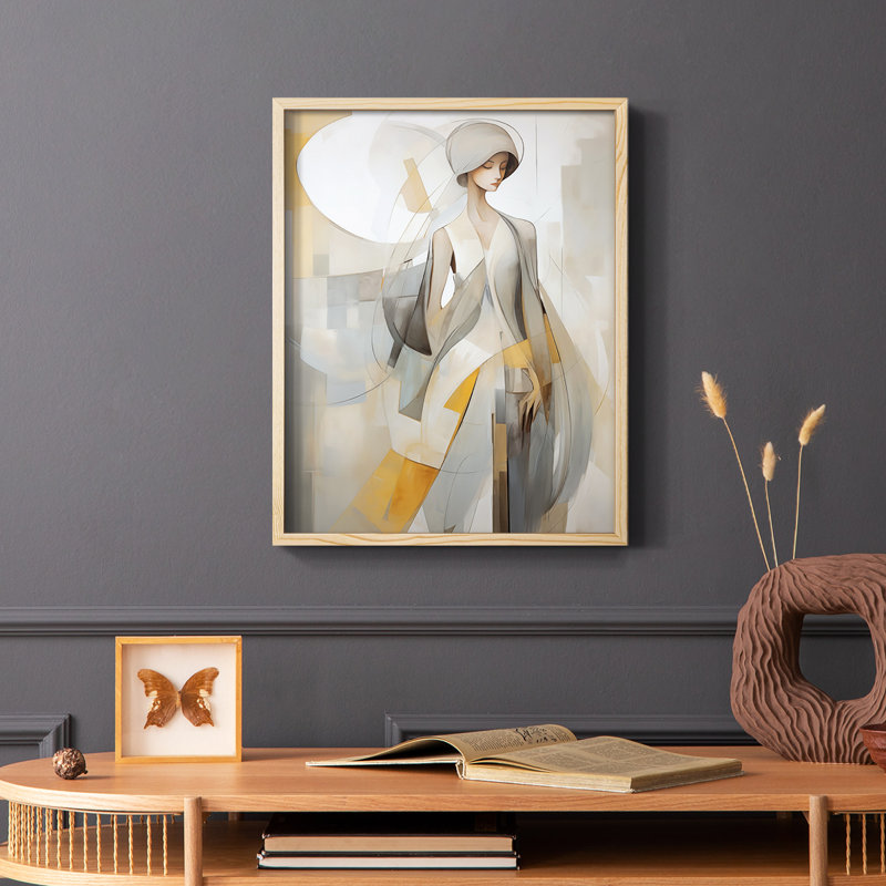 WOMEN Series CXL - reproduction encadrée de qualité supérieure - prête à être accrochée - aucun clou requis