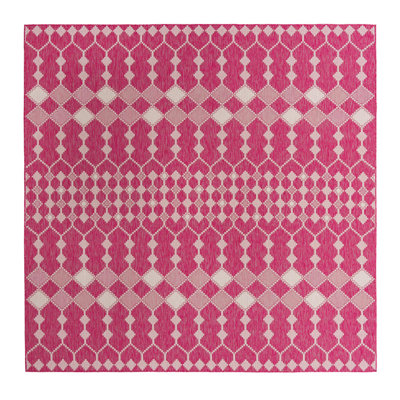 Magenta Traliccio Indoor/Outdoor Trellis Rug