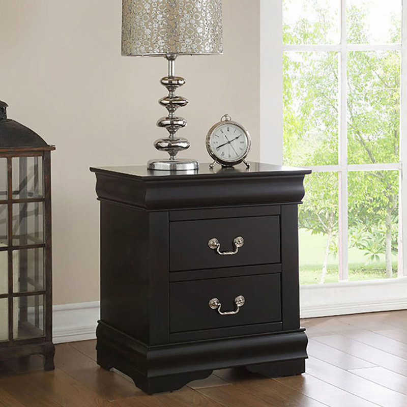 Table de chevet 1X, Noir