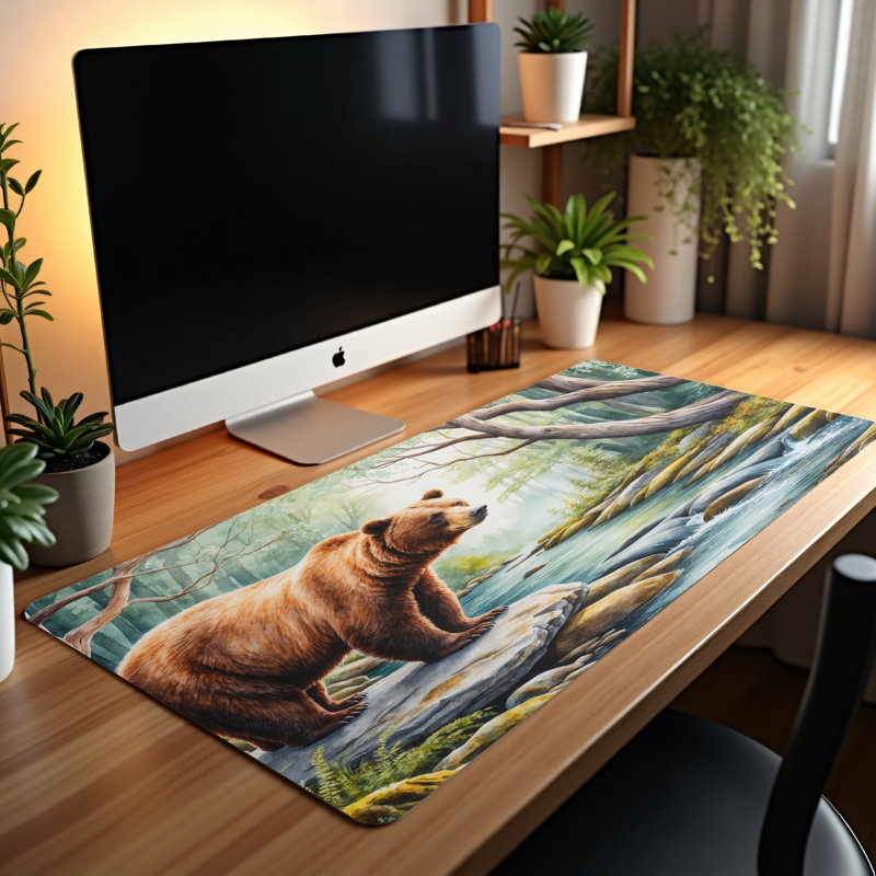 Polyester Desk Pad, 23.6x13.8