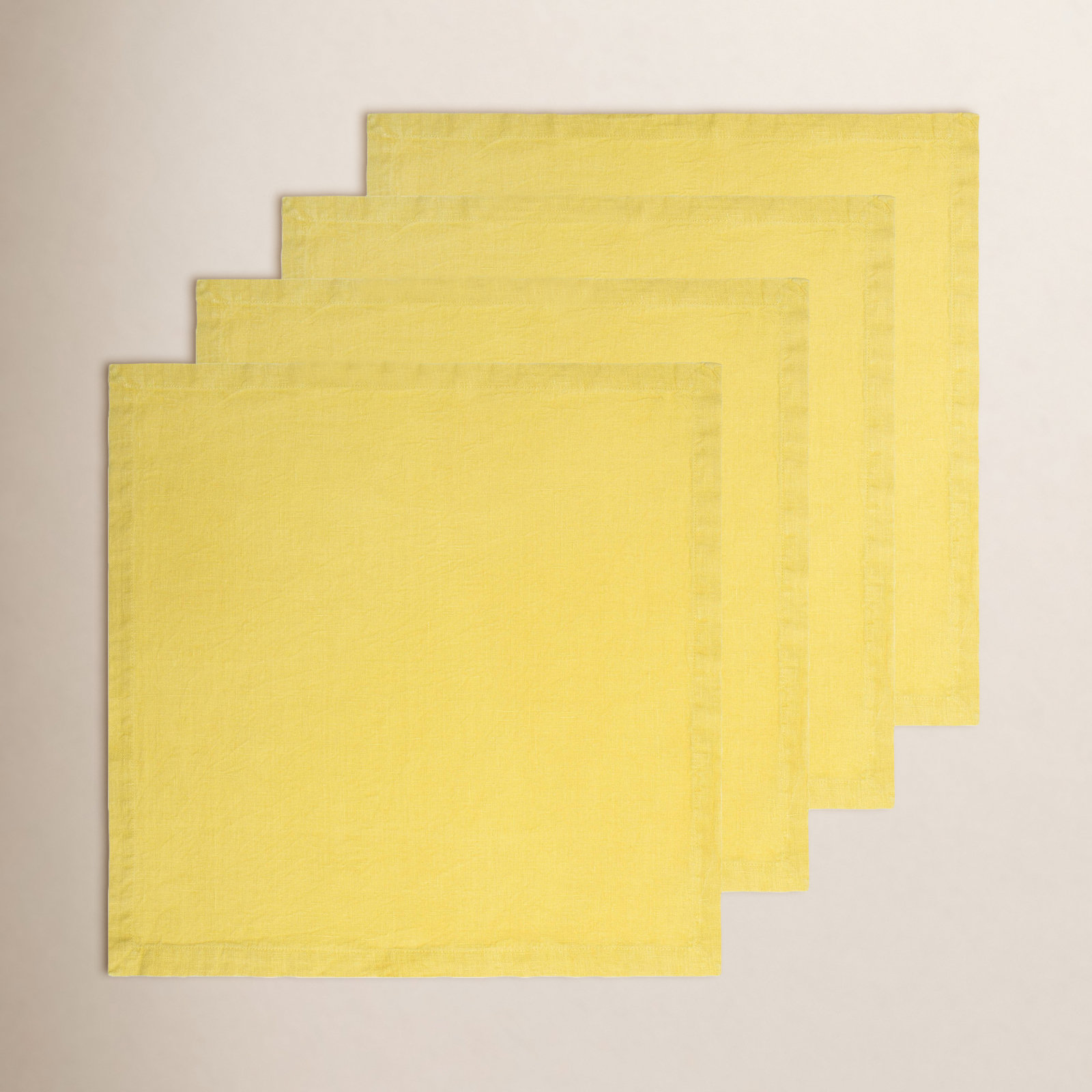 Dalissa Reversible Linen Napkin, Citrus