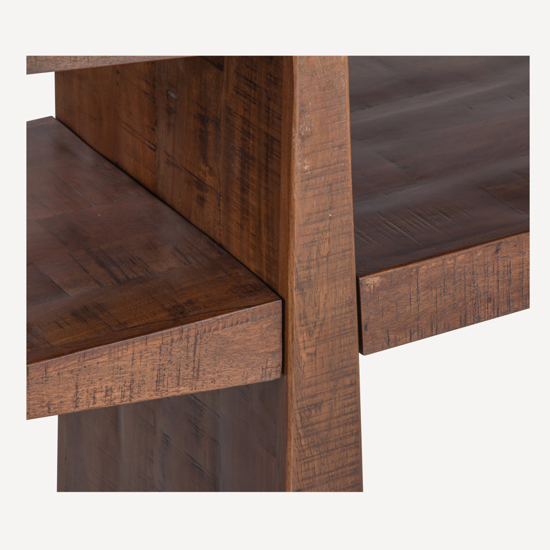 Console en bois récupéré Janke - rustique