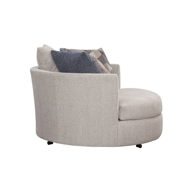 Upholstered Barrel Chair