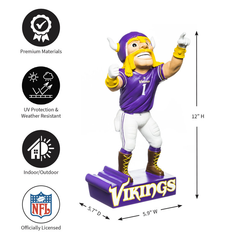 Statue mascotte nfl, Vikings du Minnesota