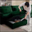 Repose-pieds en velours côtelé polyvalent pour des combinaisons de canapés personnalisables et un confort ultime-1263945797