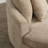 Upholstered Barrel Chair With Ottoman-100891572