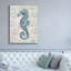  «Seahorse And Coral» par Katie Doucette, art mural sur toile, 40 po x 54 po-1269895247
