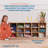 ECR4Kids Streamline 15 Cubby Tray Storage Cabinet, 3x5, Classroom Furniture-103373186