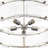 Bennetti 24.75" Wide 5-Light Chandelier-1018835496
