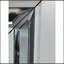Table de chevet finition perle blanche