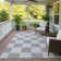 Machine Washable Indoor/Outdoor Braegger ACN2345 Geometric Rug