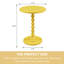 Table de bout à pied tourné Pettegrow-1614528050