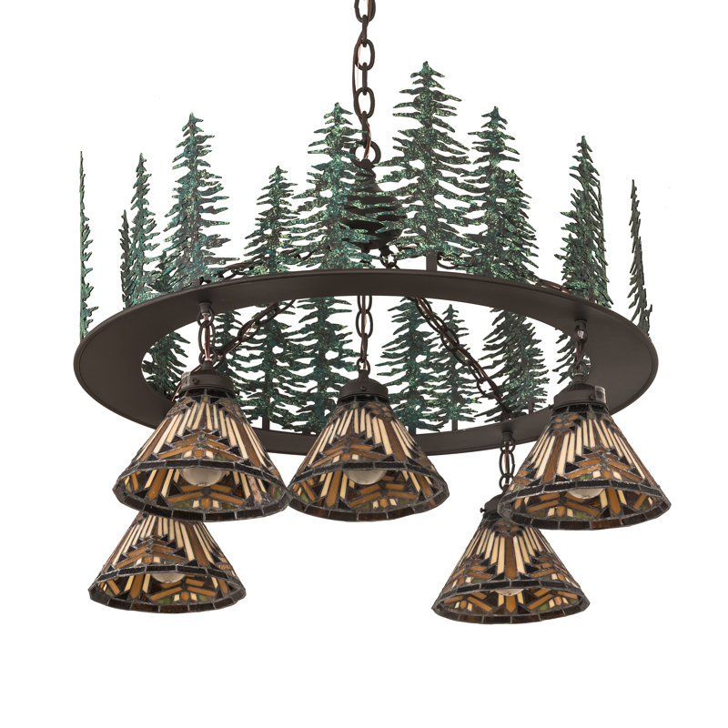 Domnick 5 - Light Dimmable Geometric Chandelier