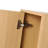36 Inch Original Oak Wall Hanging Storage Cabinet, Soft Close Door Combined KD Side Cabinet-254614411
