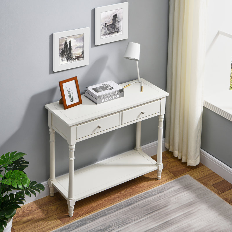 Console 35,4 po Emaria, Blanc