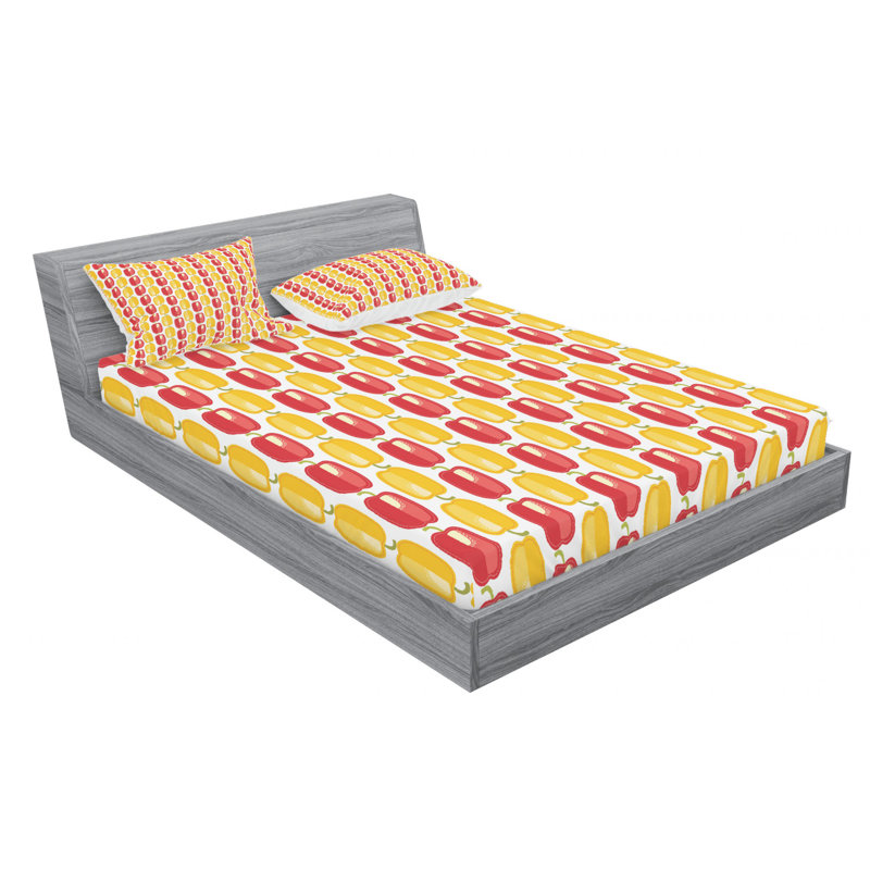 Microfiber Sheet Set, Full Sheet Set with Fitted Sheet