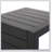 Durable Aluminum C-Shaped Side Table With Rust-Resistant Frame For Outdoor Use And Space-Saving Design-843224317