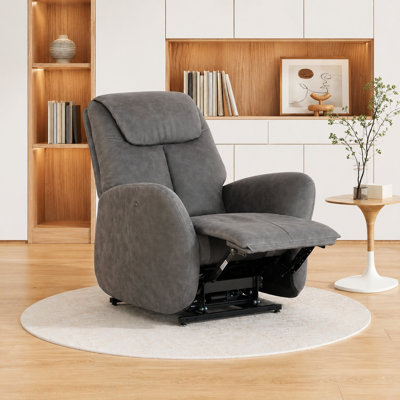 87 cm Wide Leather Wall Recliner