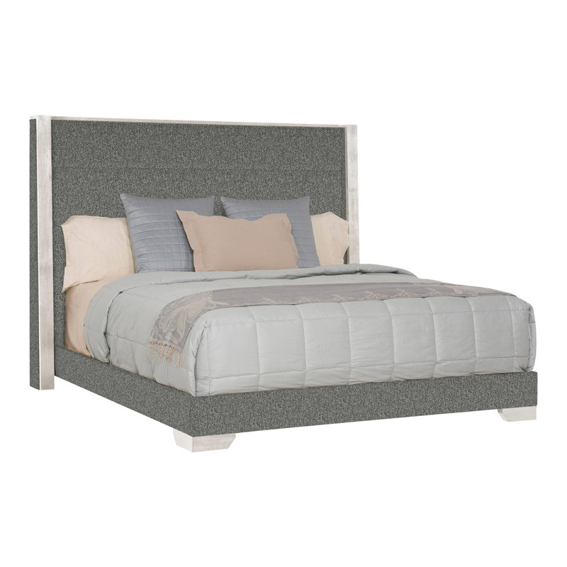 Thom Filicia Home Century Club King Bed, Ian Pewter, Casa Blanca, No