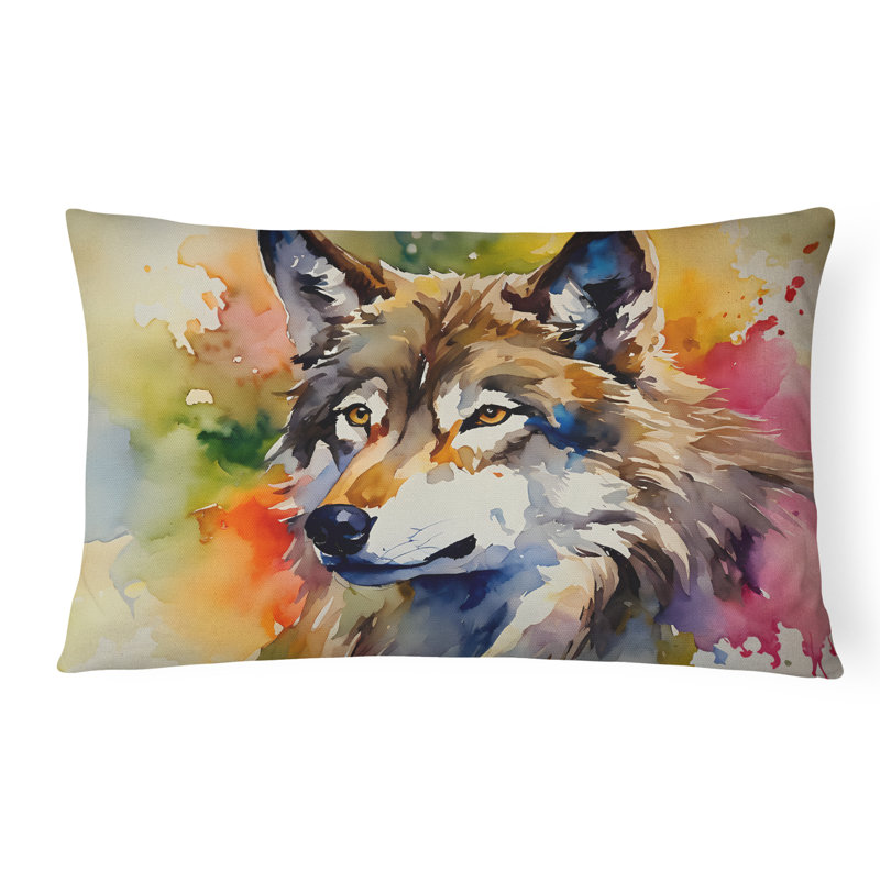 Wolves Wolf  Throw Pillow