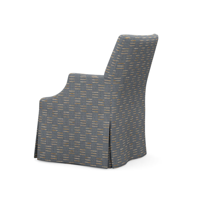 Fauteuil Lia, Chenille ardoise