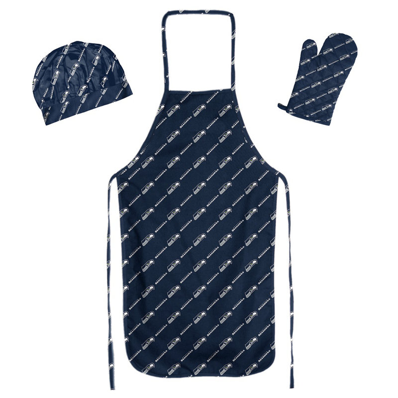 No Pattern Apron Sets, Seahawks