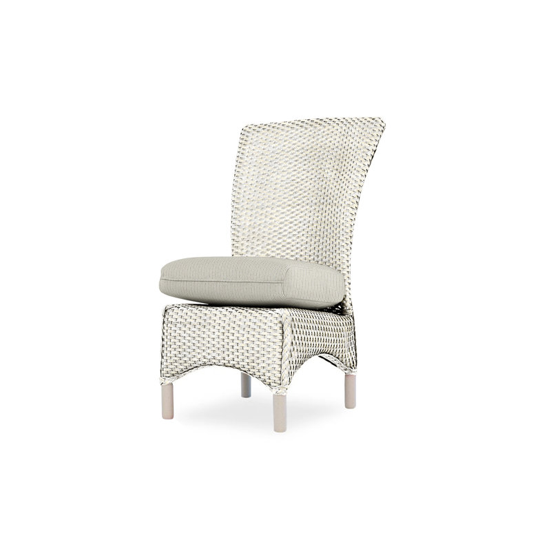 Mandalay Outdoor Dining Armchair, Antique White, Fife Aruba