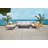 Outdoor Furniture Monterey 4 Seater Patio Chat Set with Coffee Table & Side Table-70572019-70572009