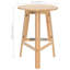 Table de bar pliable en bois