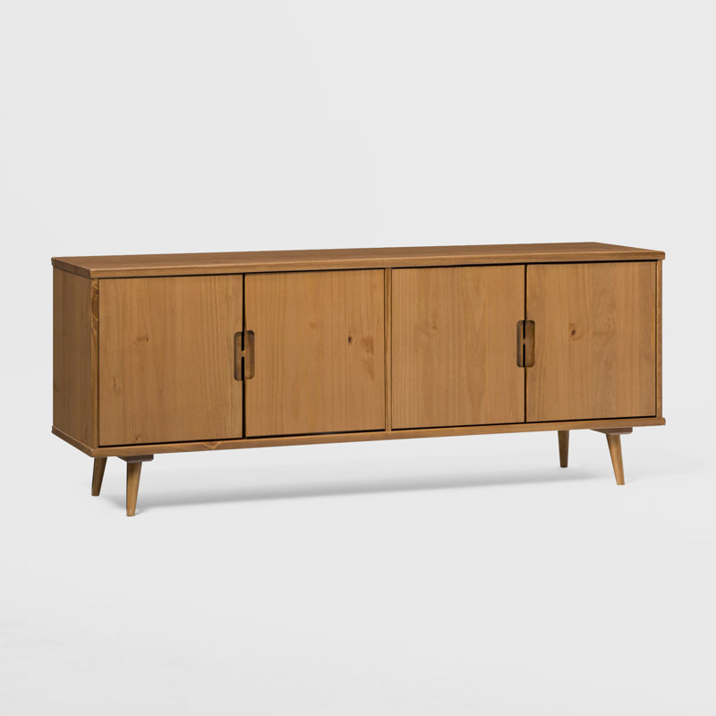 Guernsey Unfinished TV Stand, Caramel