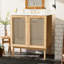 Meuble-lavabo de 30 po avec accents - Naturel, durable et durable