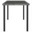 Adhira Rectangular Metal Outdoor Dining Table , 180cm cm W 70cm cm D-787089042