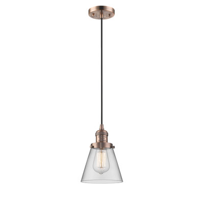 Luminaire suspendu 1 lumière Hanlon